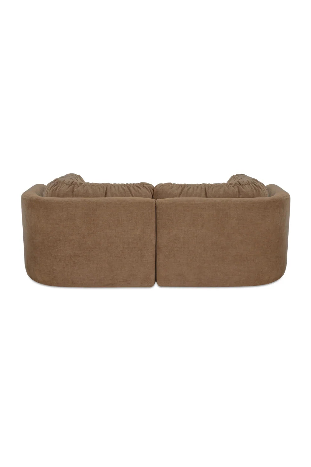 Luxury Matina Chenille Sectional Sofa Modern Italian Style for Villa