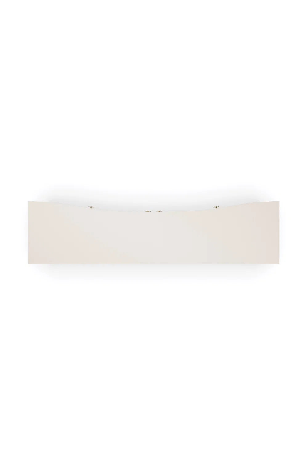 Luxury Matte Pearl 4-Door Sideboard European Style for Villa