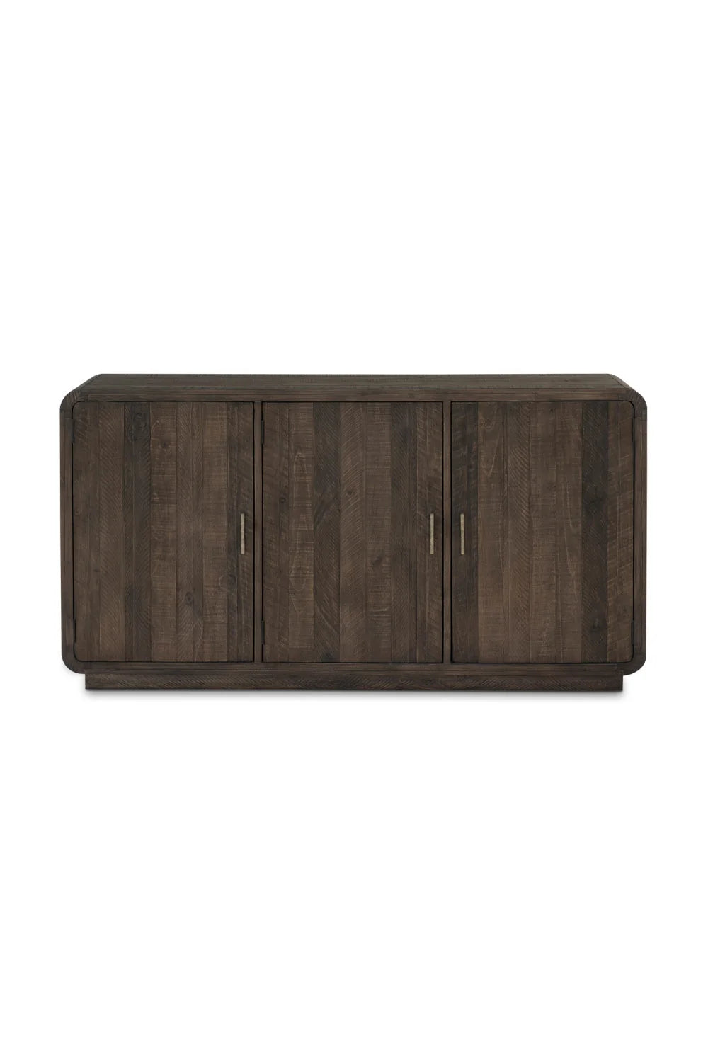 Luxury Matte Pine 3-Door Sideboard European Style for Villa