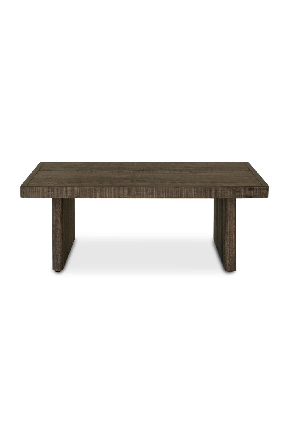 Luxury Matte Pine Rectangular Coffee Table Modern Italian Style for Villa