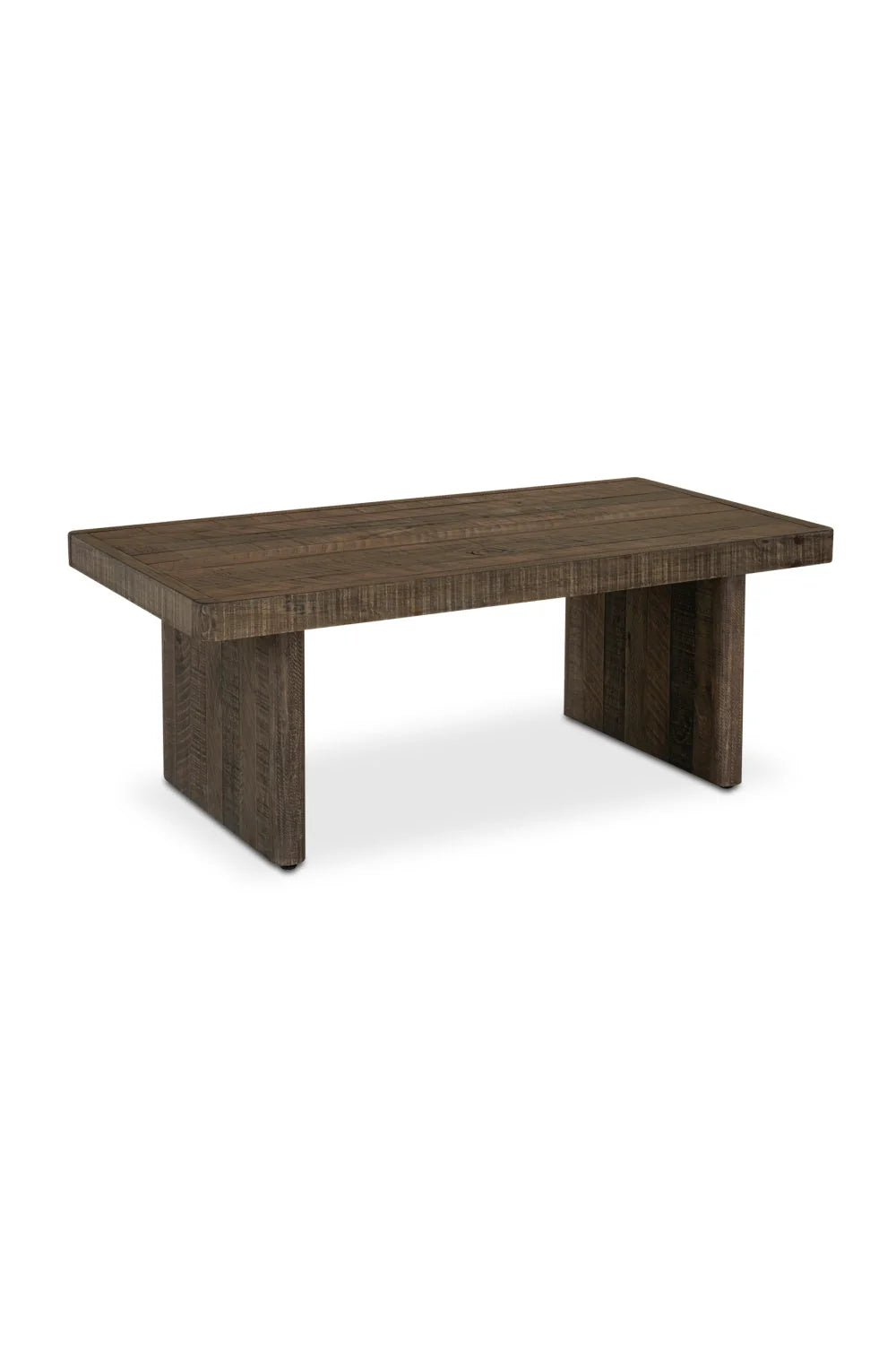 Luxury Matte Pine Rectangular Coffee Table Modern Italian Style for Villa
