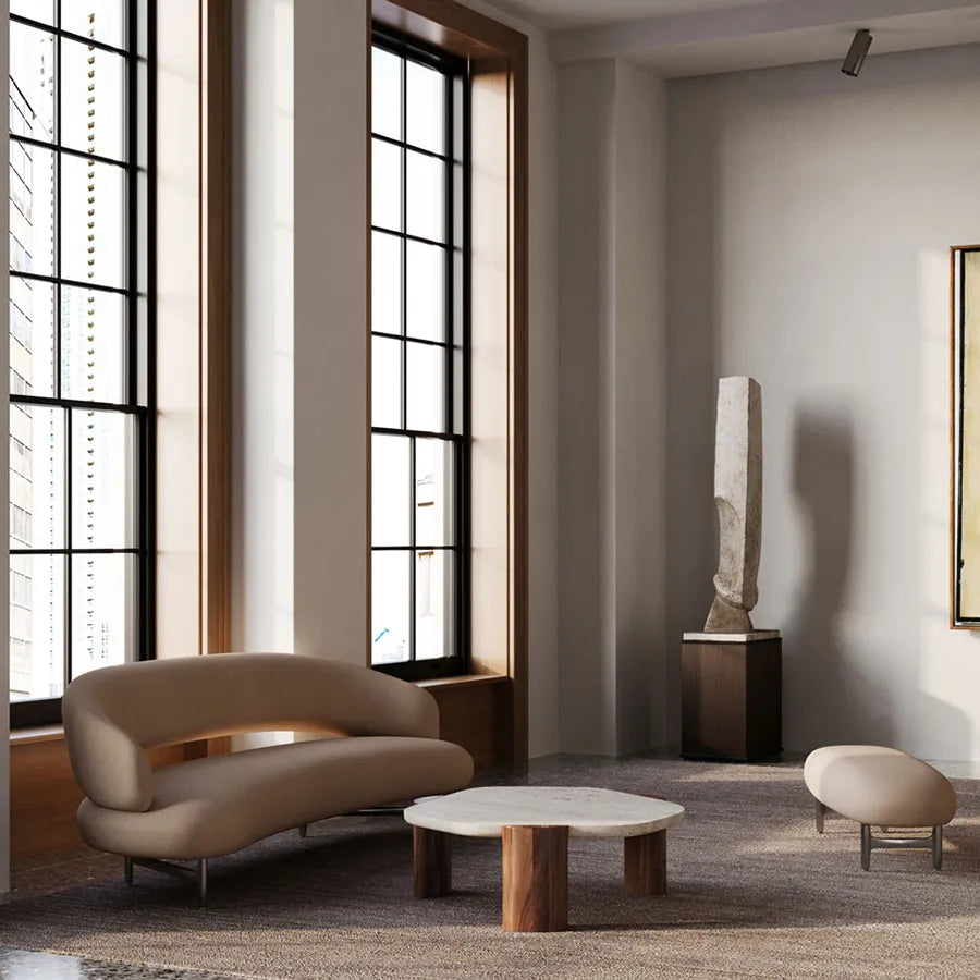 Luxury ME-SFC Muse 3-Seater Sofa Modern Italian Style for Villa