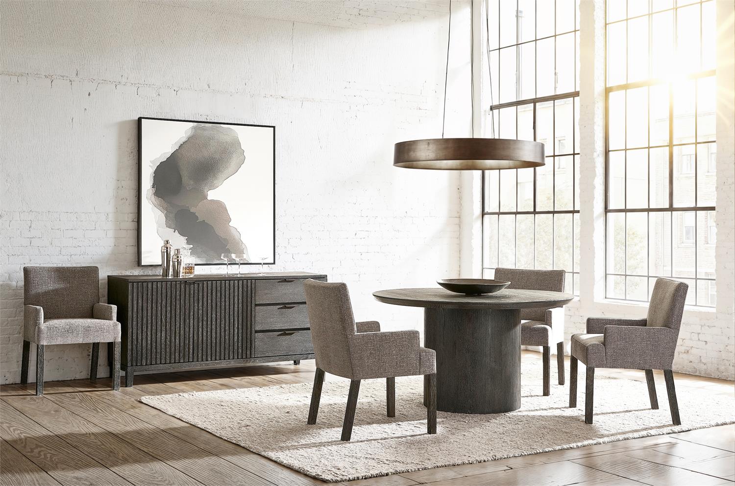Luxury Menton Dining Table Modern Italian Style for Villa