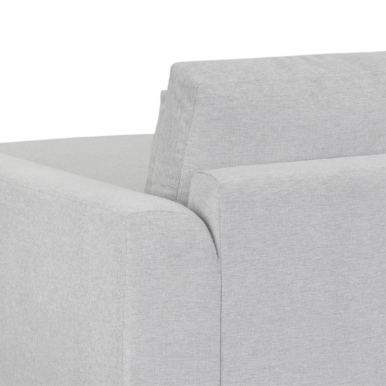 Luxury Merrick Fabric Left Sofa Chaise Modern Italian Style for Villa