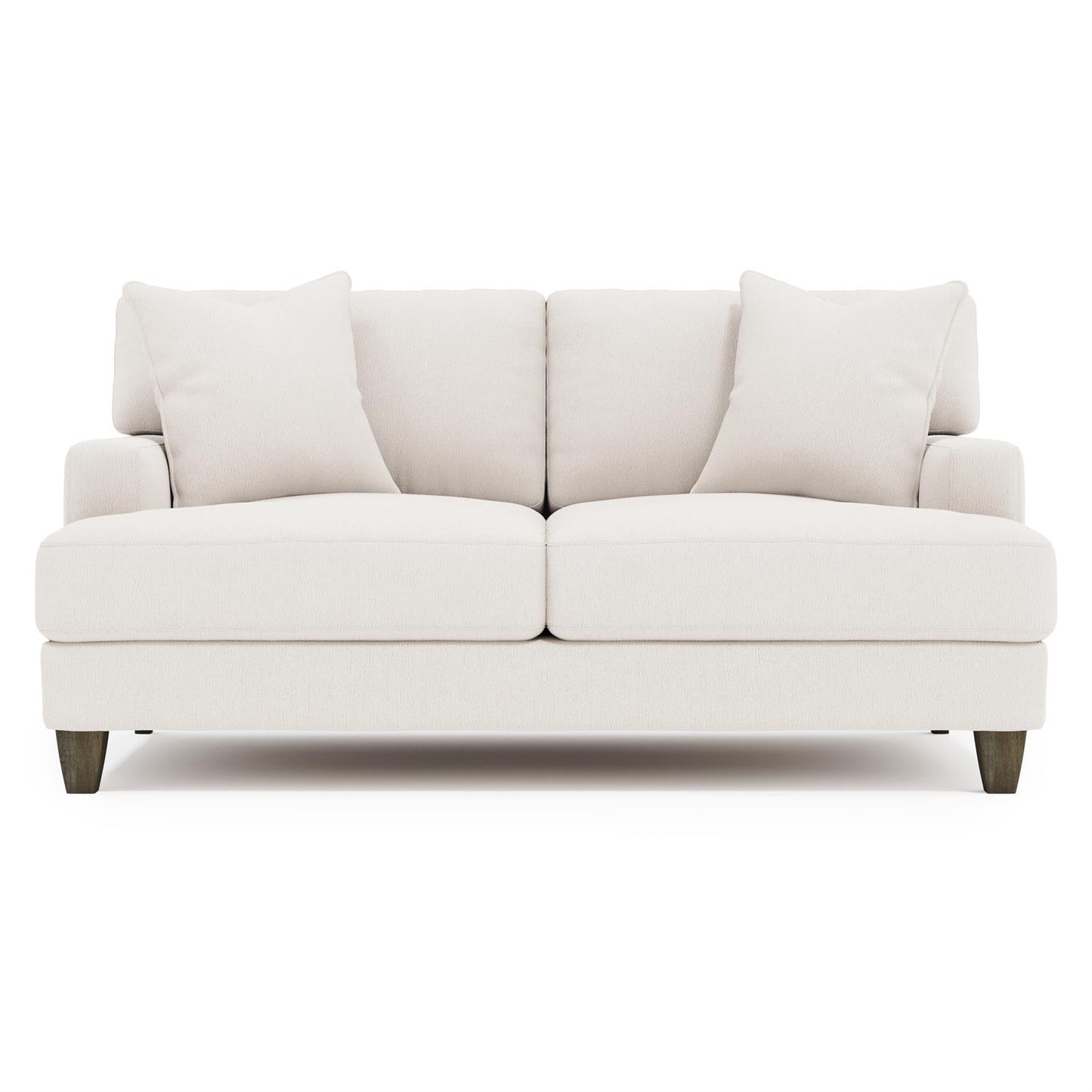 Luxury Mila Fabric Loveseat Modern Italian Style for Villa