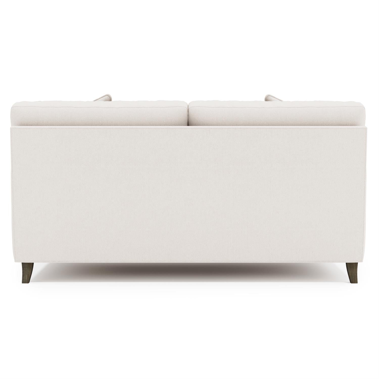 Luxury Mila Fabric Loveseat Modern Italian Style for Villa
