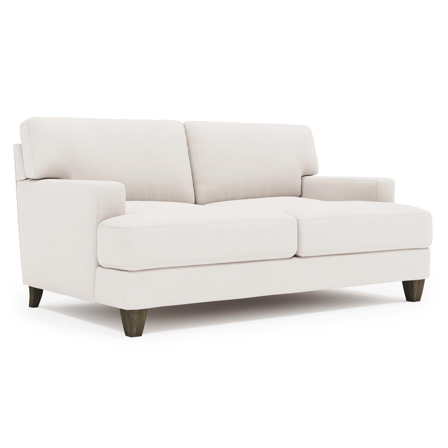 Luxury Mila Fabric Loveseat Modern Italian Style for Villa