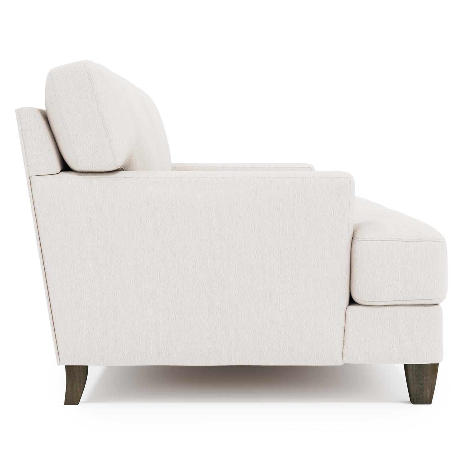 Luxury Mila Fabric Loveseat Modern Italian Style for Villa