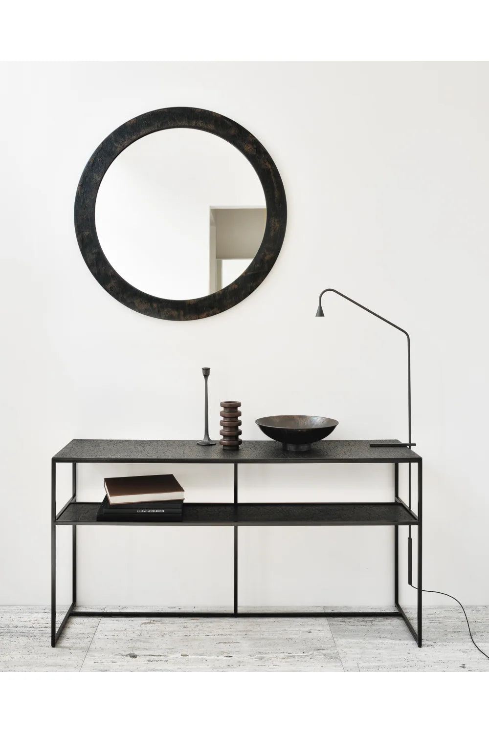 Luxury Mineral Console Table Modern Italian Style for Villa
