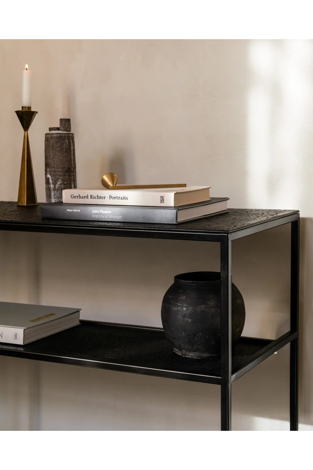 Luxury Mineral Console Table Modern Italian Style for Villa