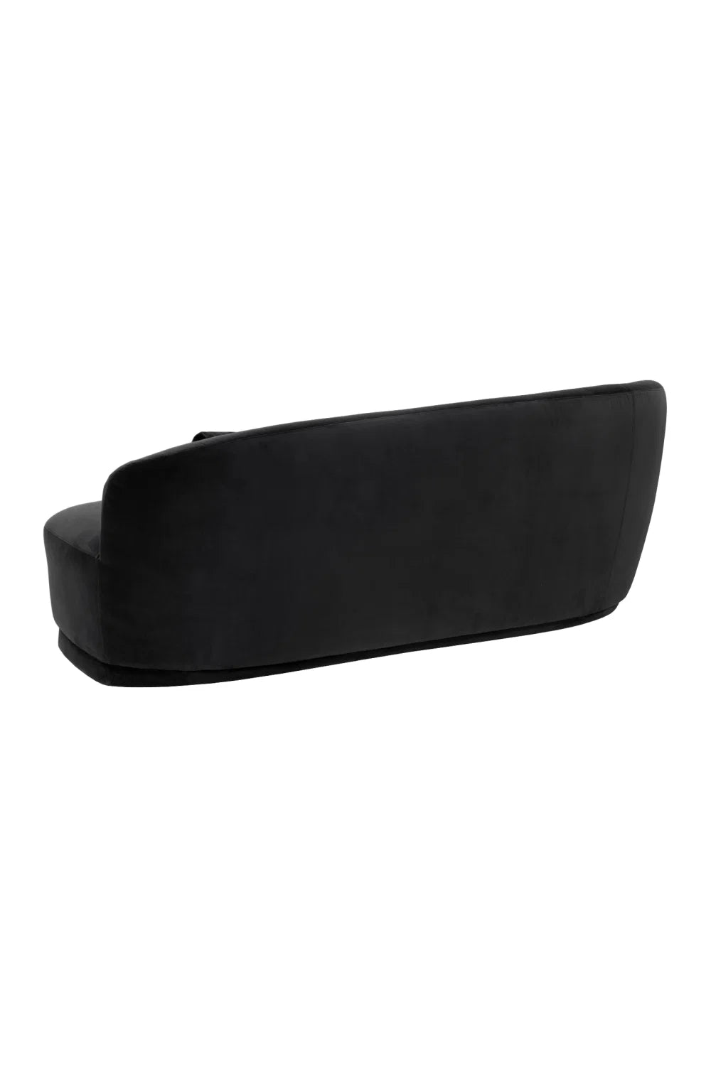 Luxury Minimalist Curved 4-Seater Sofa Modern Italian Style for Villa