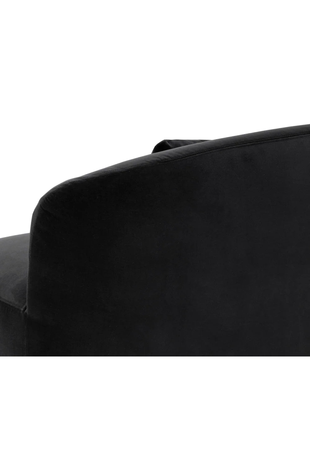 Luxury Minimalist Curved 4-Seater Sofa Modern Italian Style for Villa