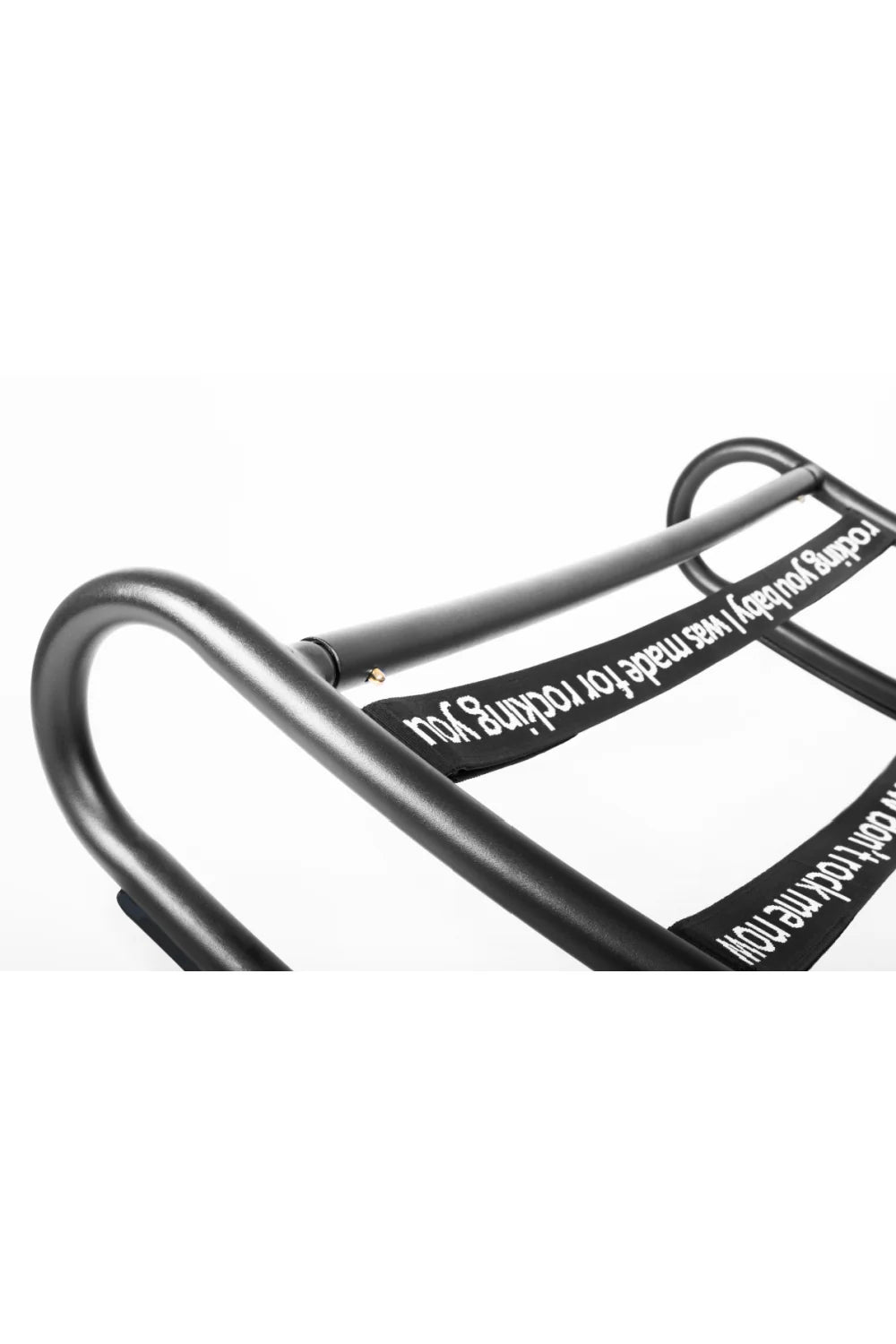 Luxury Minimalist Metal Rocking Chair European Style for Villa