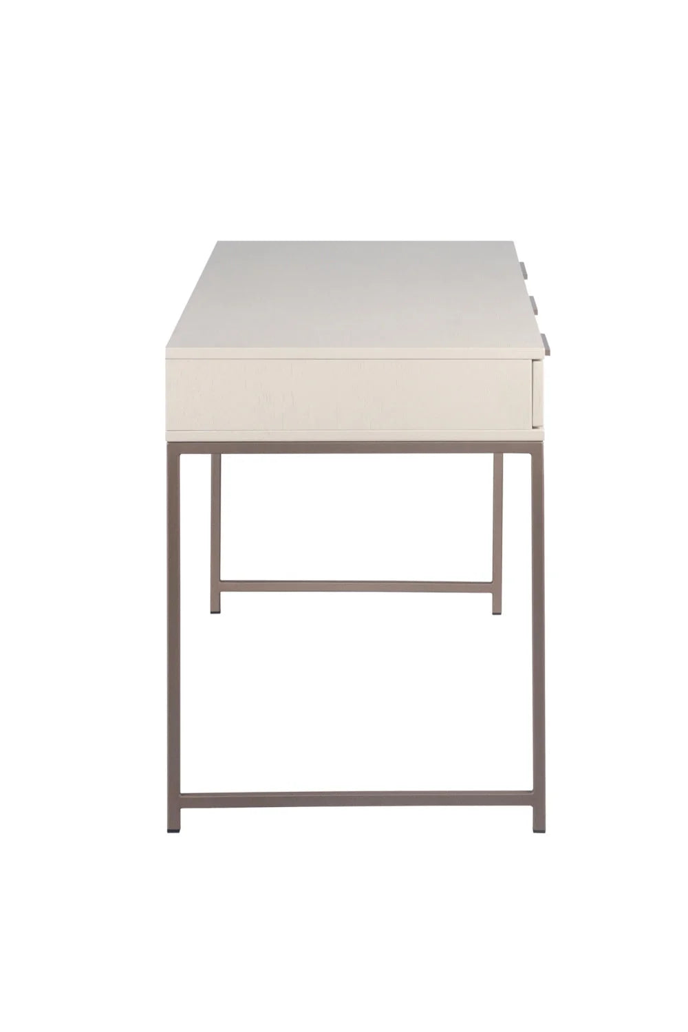 Luxury Minimalist Oak Wood Modern Desk European Style for Villa