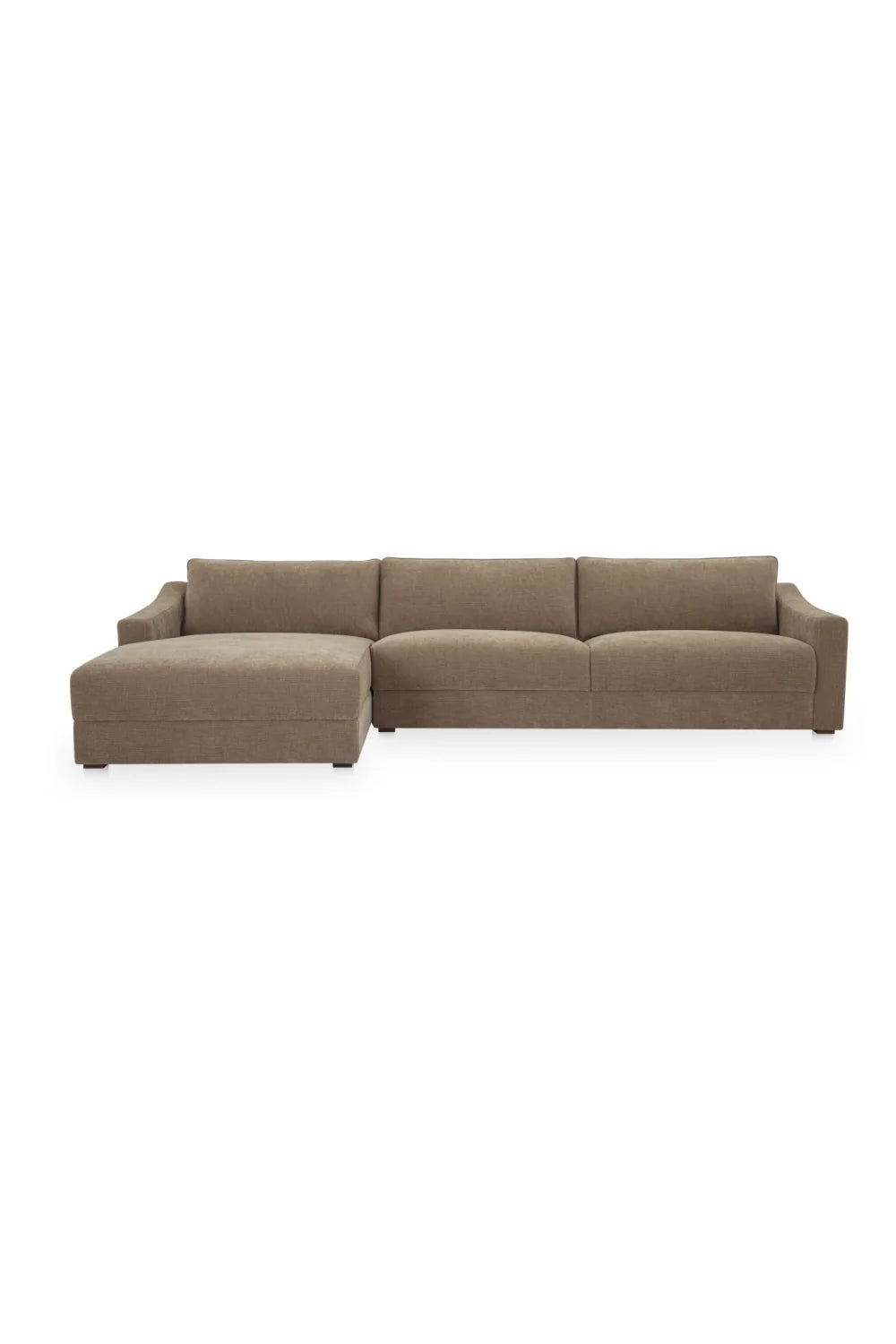 Luxury Minimalist Textured Sectional Sofa Modern Italian Style for Villa