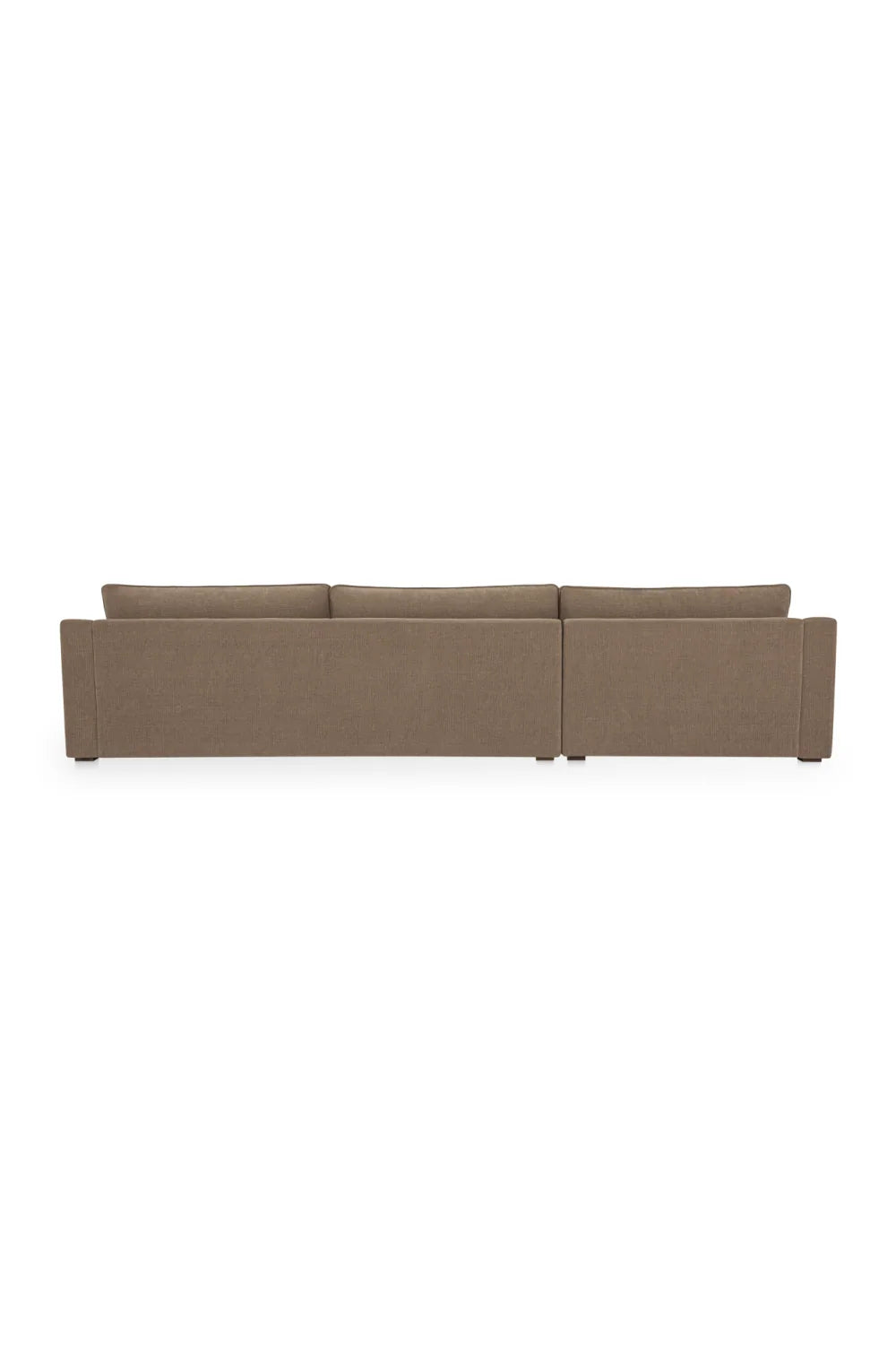 Luxury Minimalist Textured Sectional Sofa Modern Italian Style for Villa