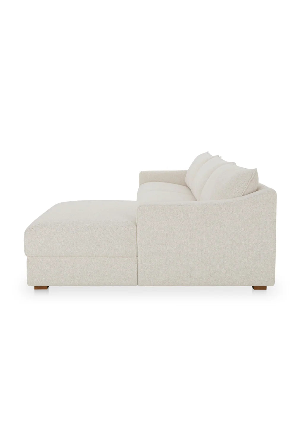 Luxury Minimalist Textured Sectional Sofa Modern Italian Style for Villa