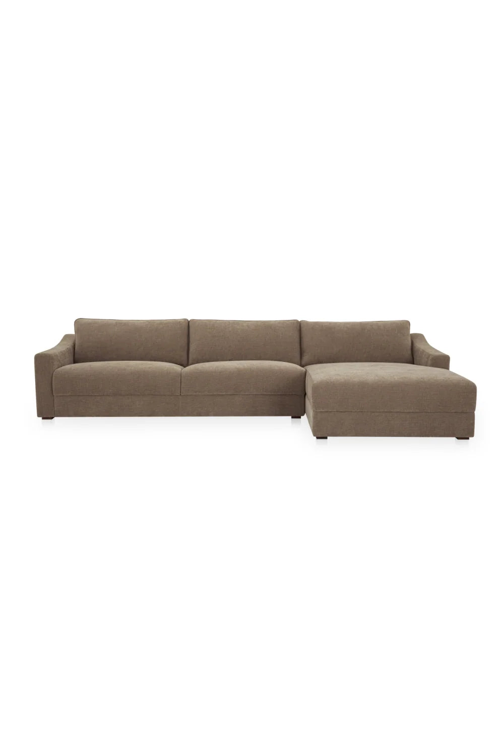 Luxury Minimalist Textured Sectional Sofa Modern Italian Style for Villa