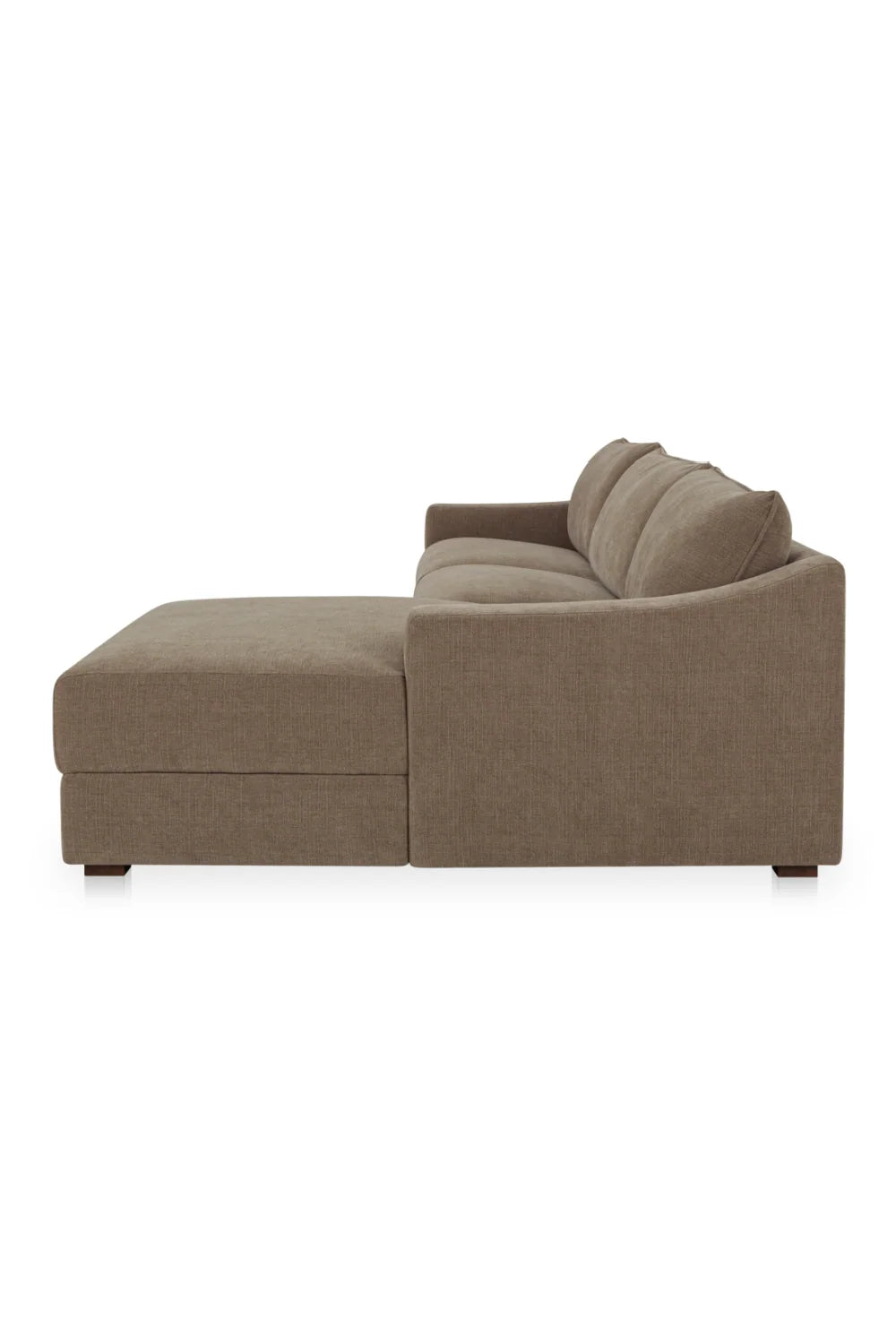 Luxury Minimalist Textured Sectional Sofa Modern Italian Style for Villa