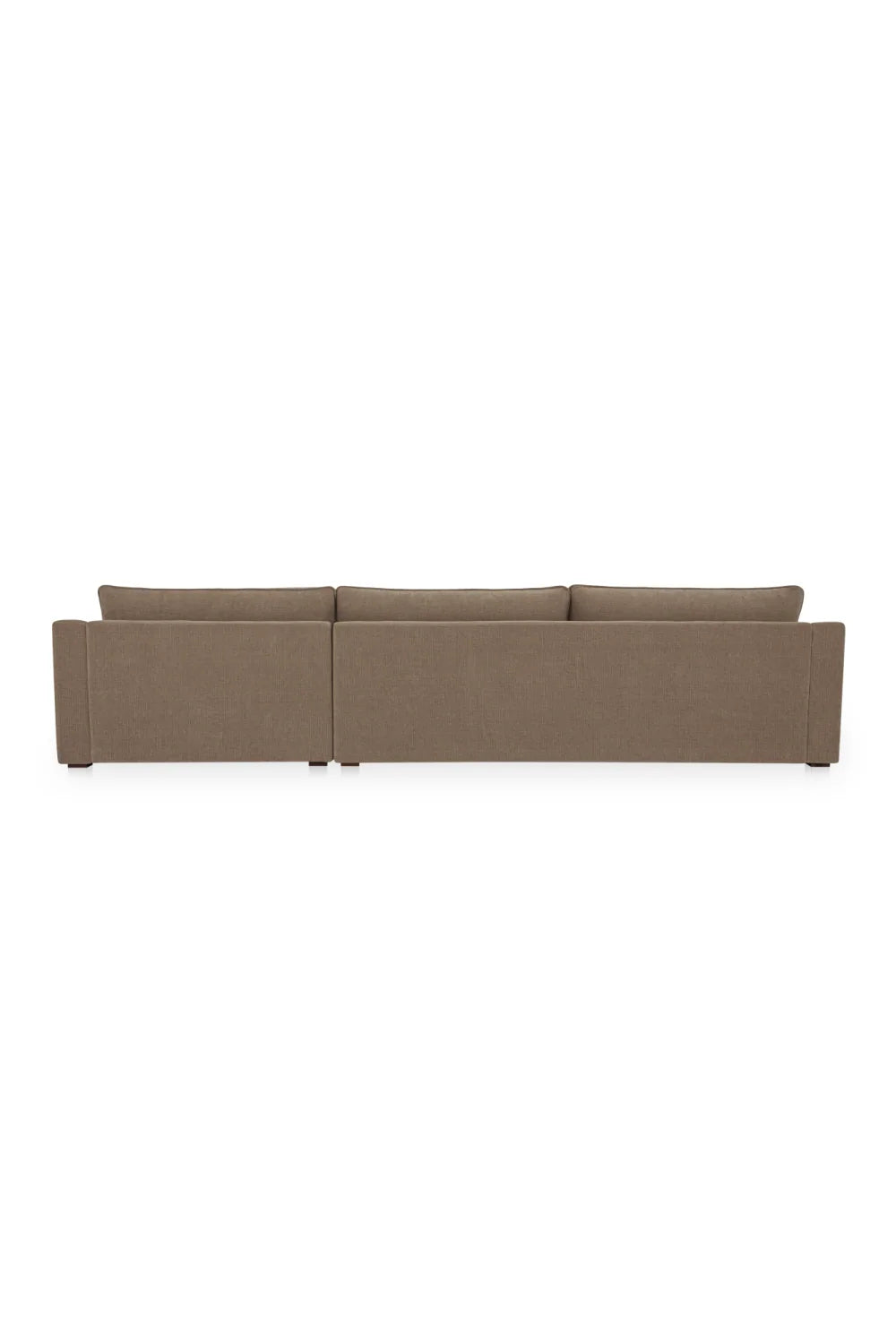 Luxury Minimalist Textured Sectional Sofa Modern Italian Style for Villa