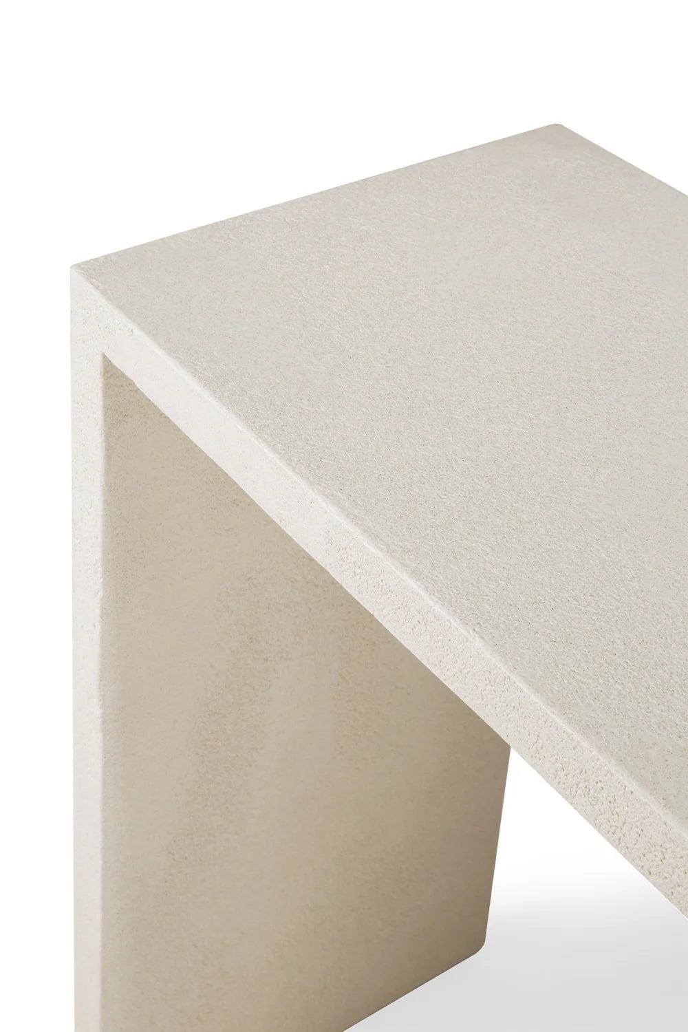 Luxury Minimalist White Console Table Modern Italian Style for Villa