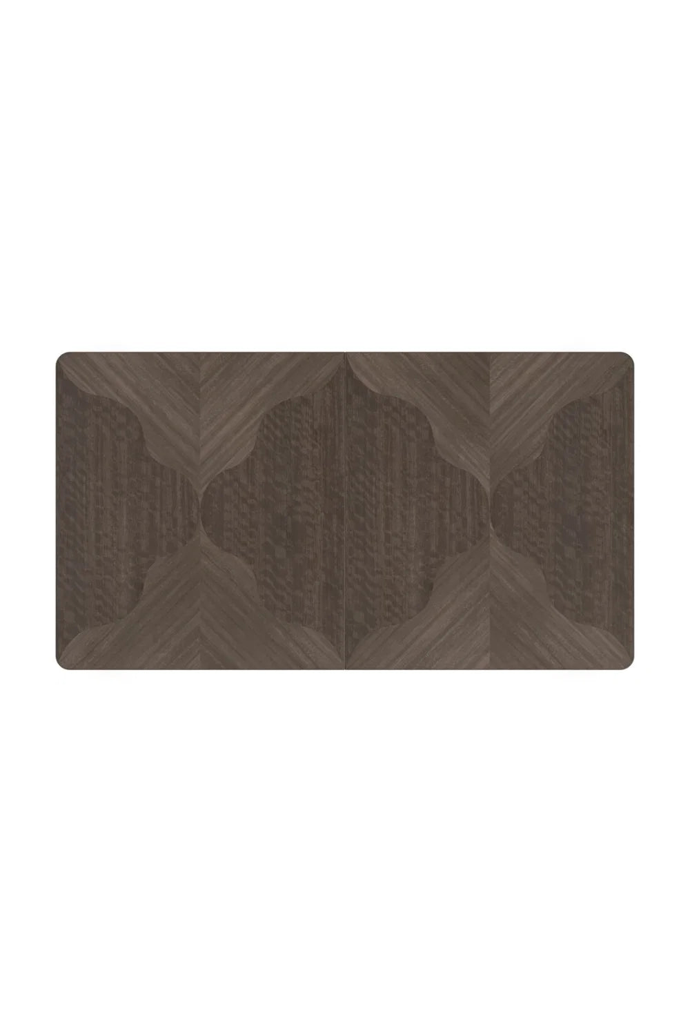 Luxury Mirror Image Extendable Dining Table Modern Italian Style for Villa