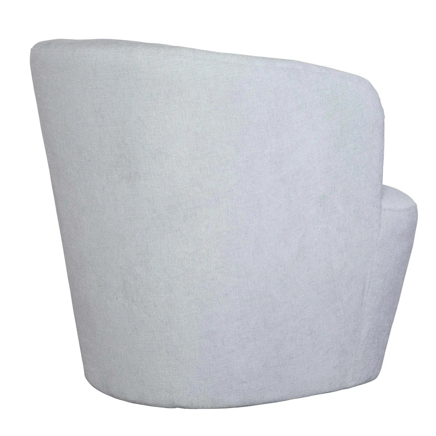 Luxury Mist Swivel Accent Chair Modern Italian Style for Villa