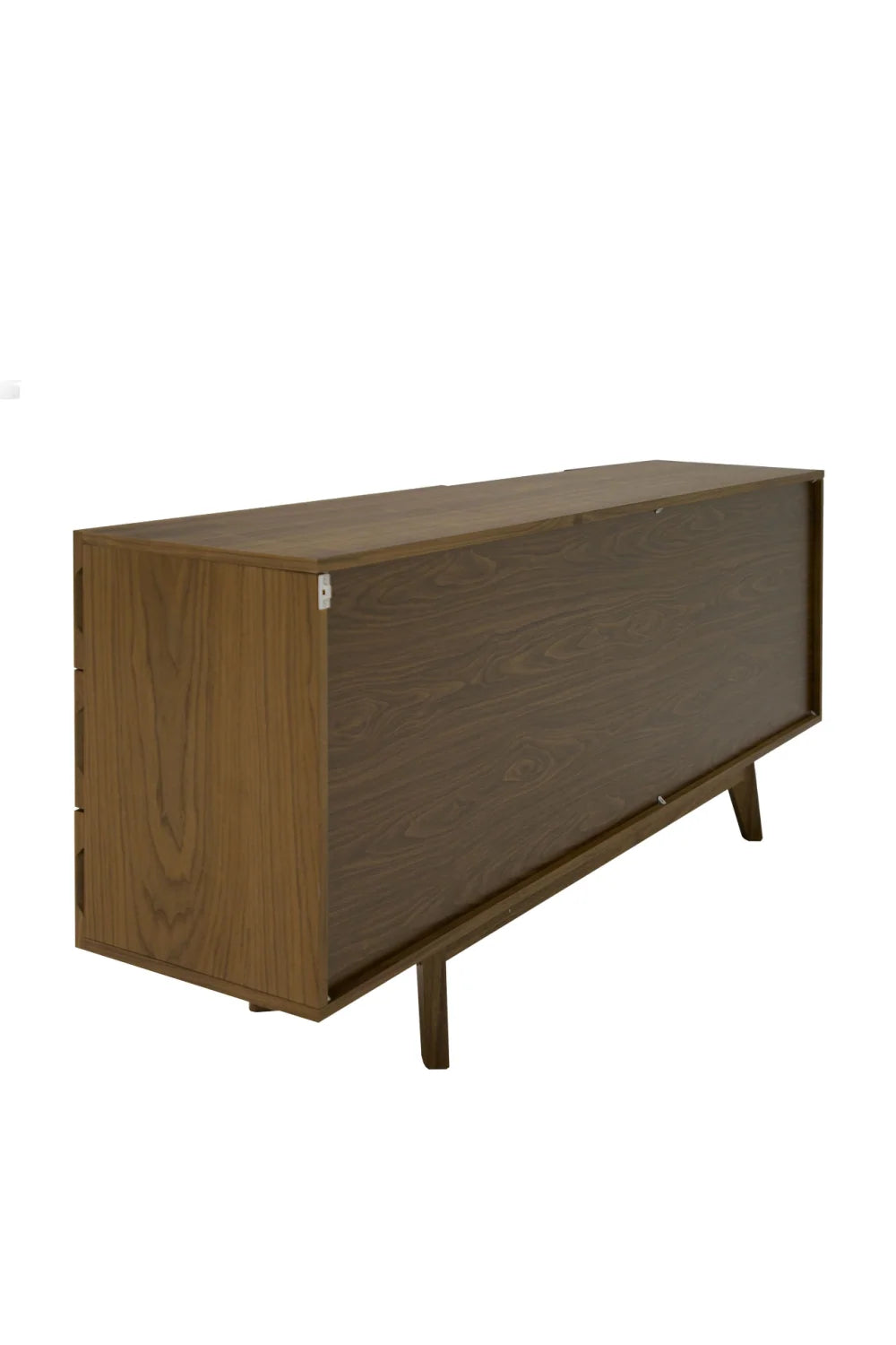 Luxury Modern Abelard Walnut 6-Drawer Dresser European Style for Villa