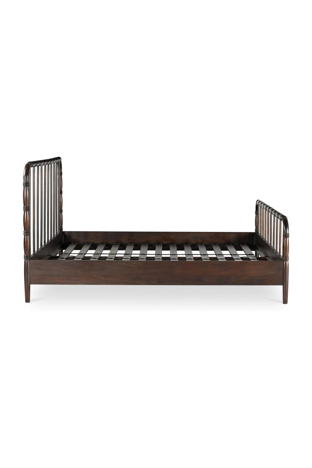 Luxury Modern Acacia Wood Bed European Style for Villa