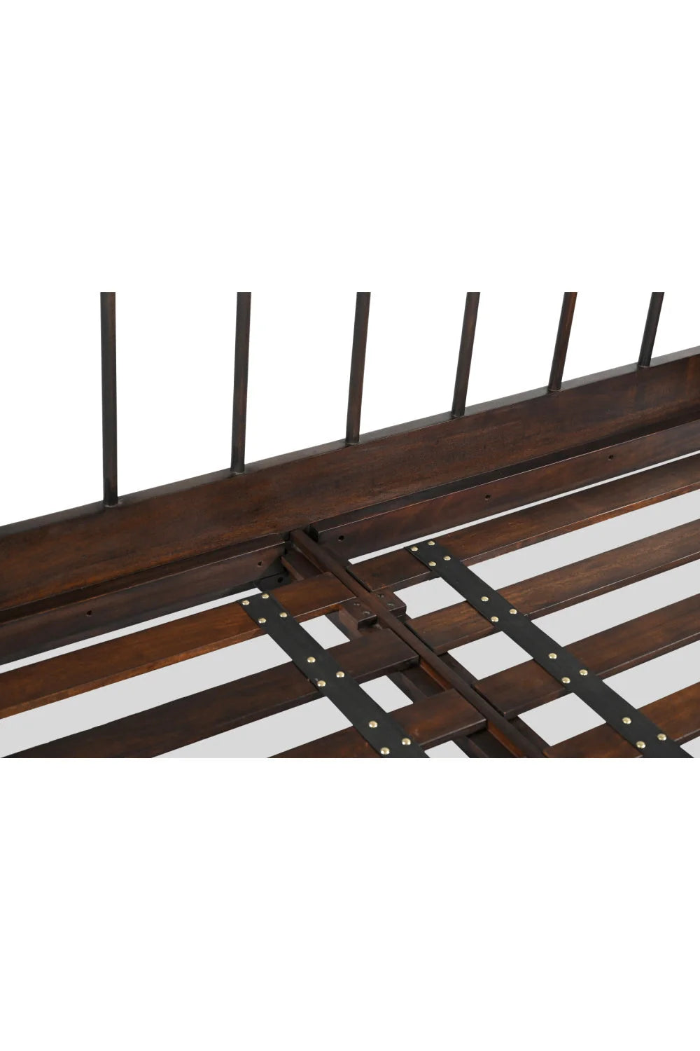 Luxury Modern Acacia Wood Bed European Style for Villa