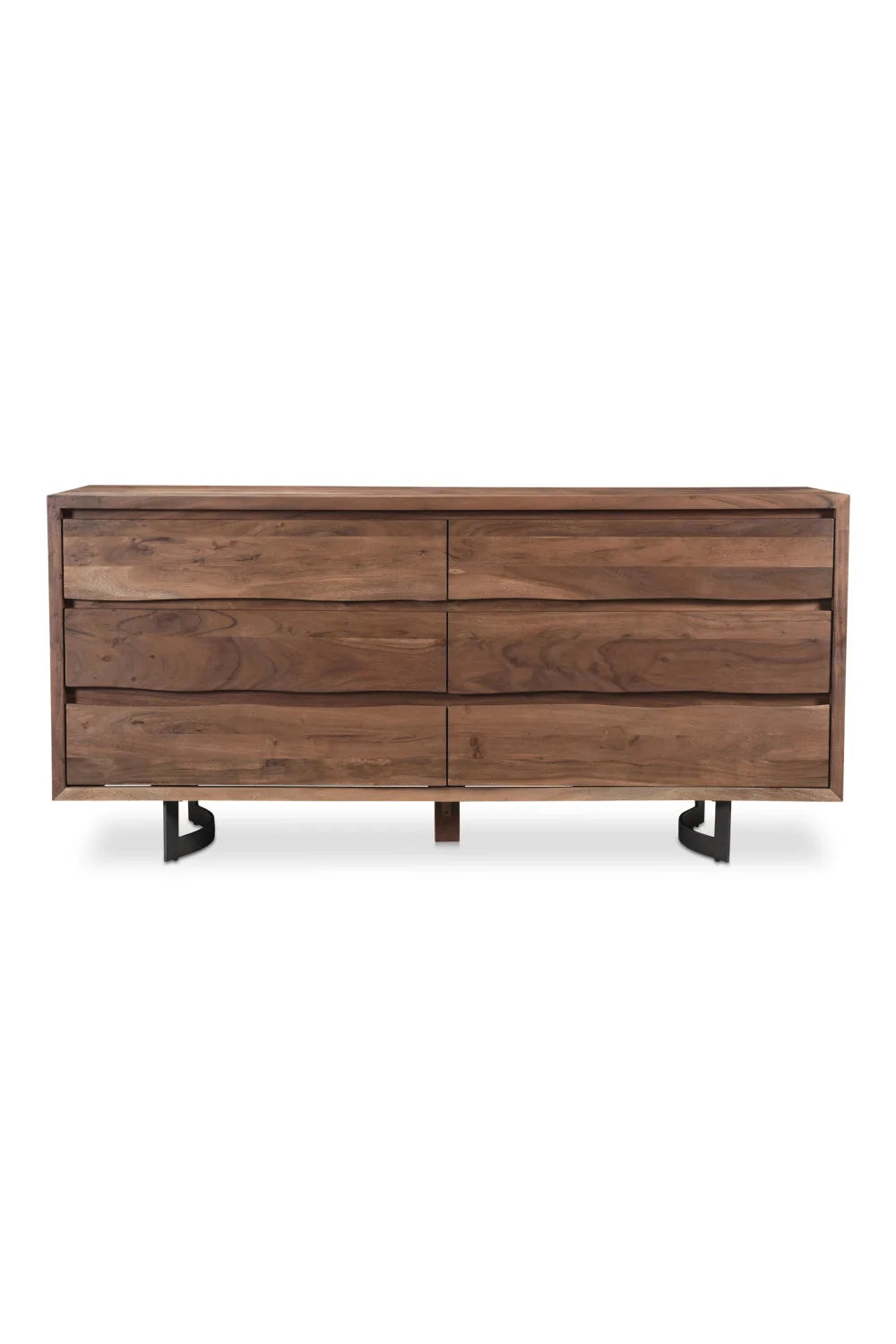 Luxury Modern Acacia Wood Dresser European Style for Villa