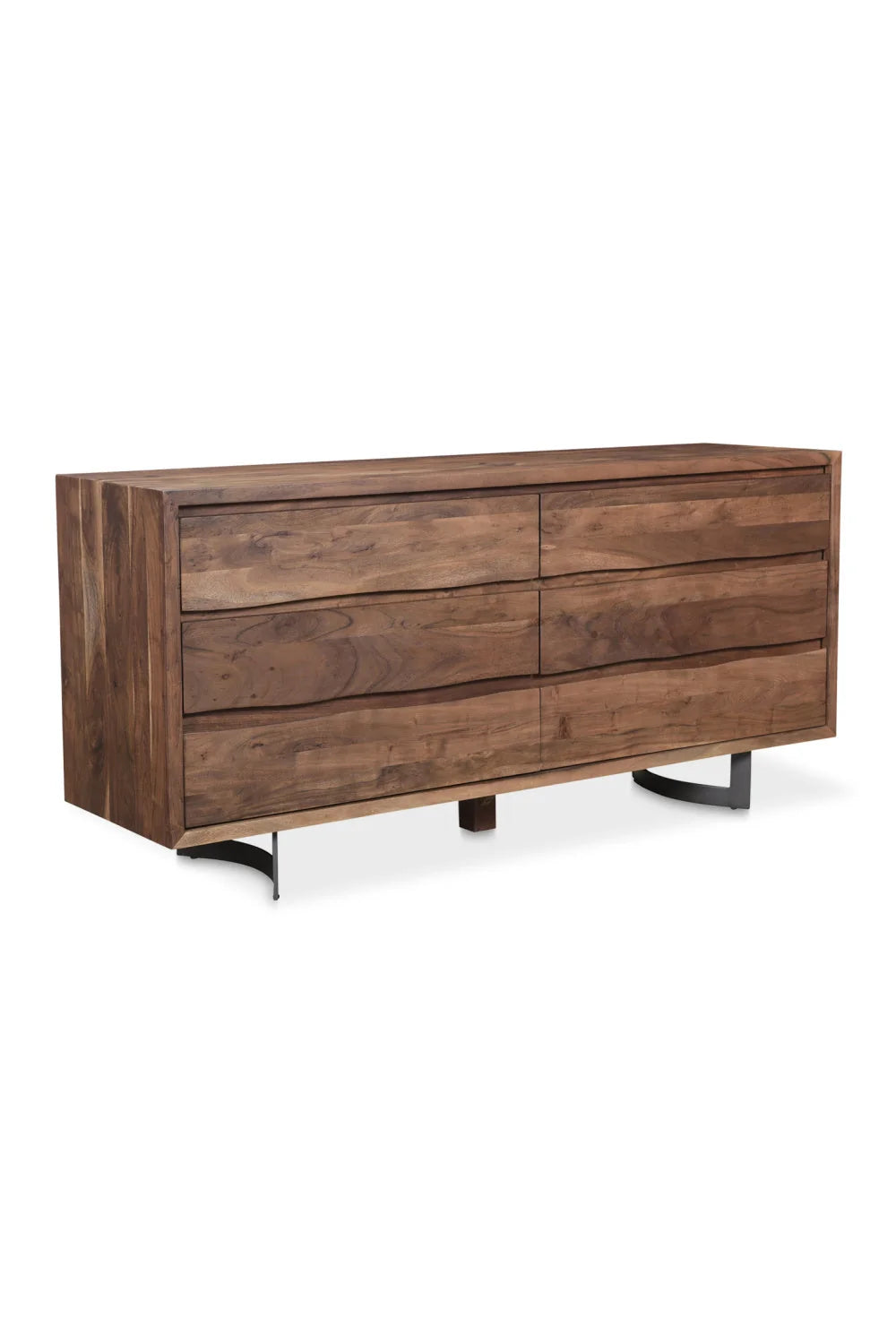 Luxury Modern Acacia Wood Dresser European Style for Villa