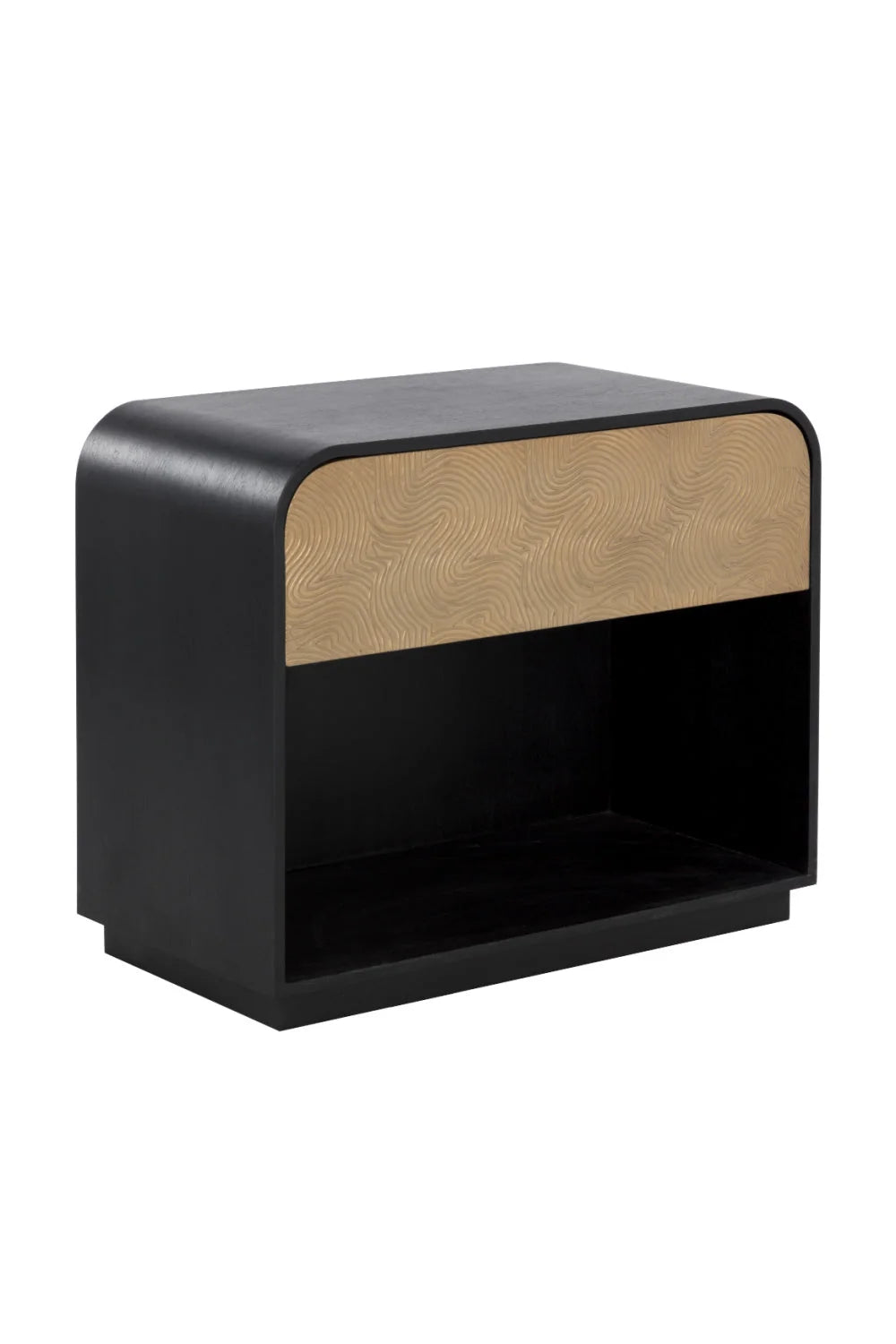 Luxury Modern Algarve Wood Nightstand European Style for Villa