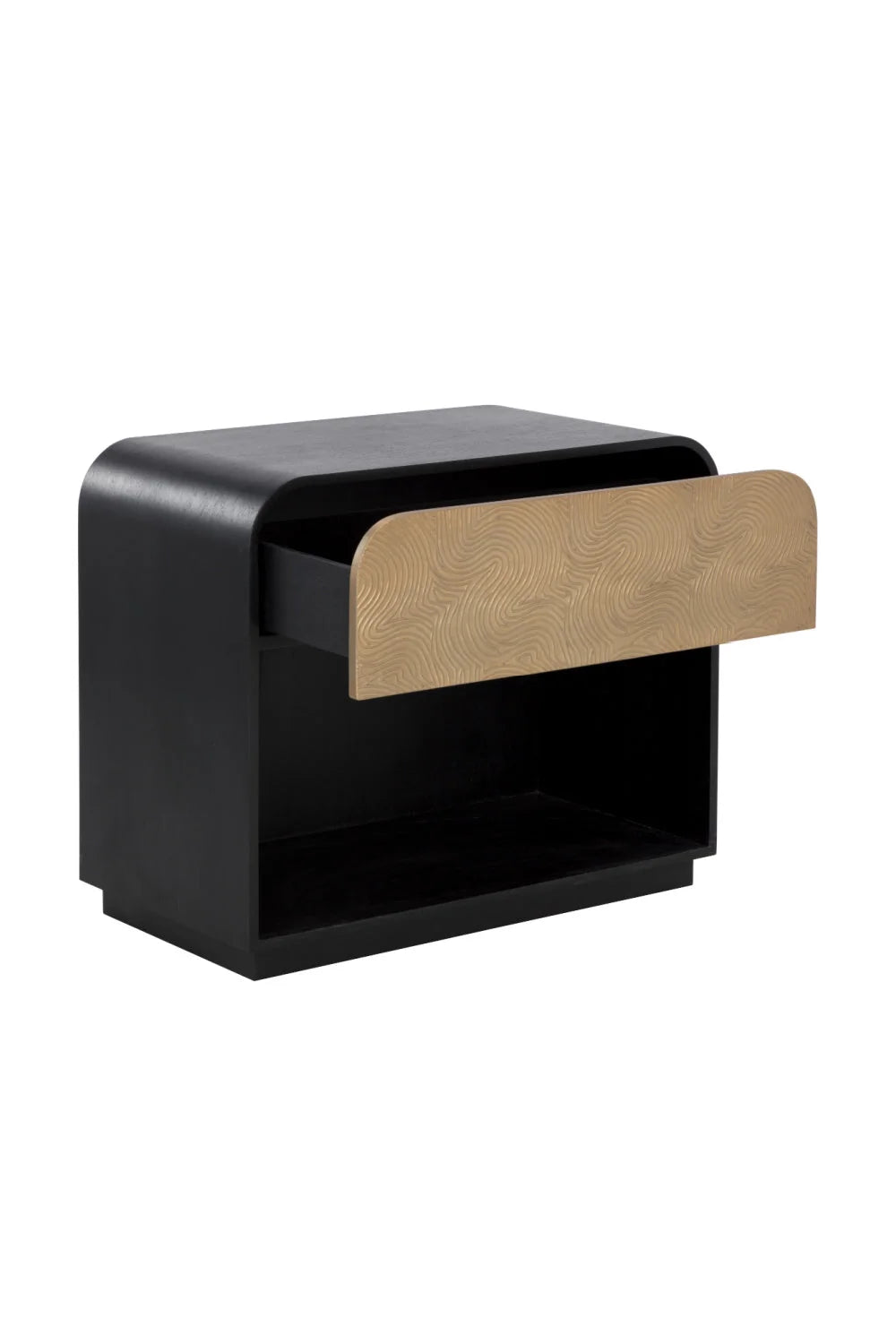 Luxury Modern Algarve Wood Nightstand European Style for Villa