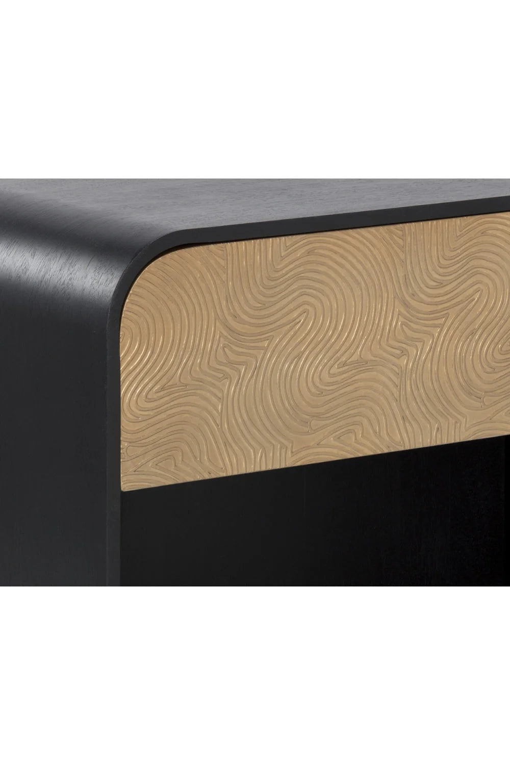 Luxury Modern Algarve Wood Nightstand European Style for Villa