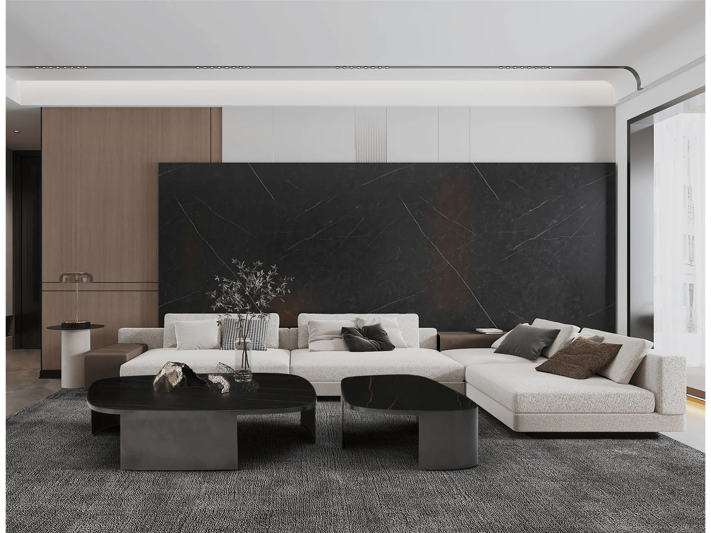Luxury Modern Amaya Coffee Table European Style for Villa
