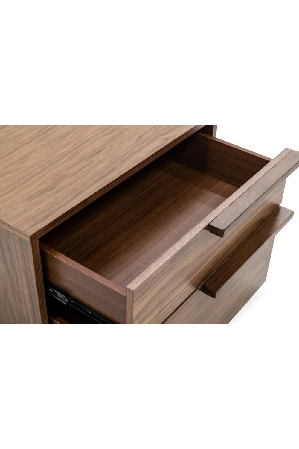 Luxury Modern Amberlie 2-Drawer Nightstand European Style for Villa