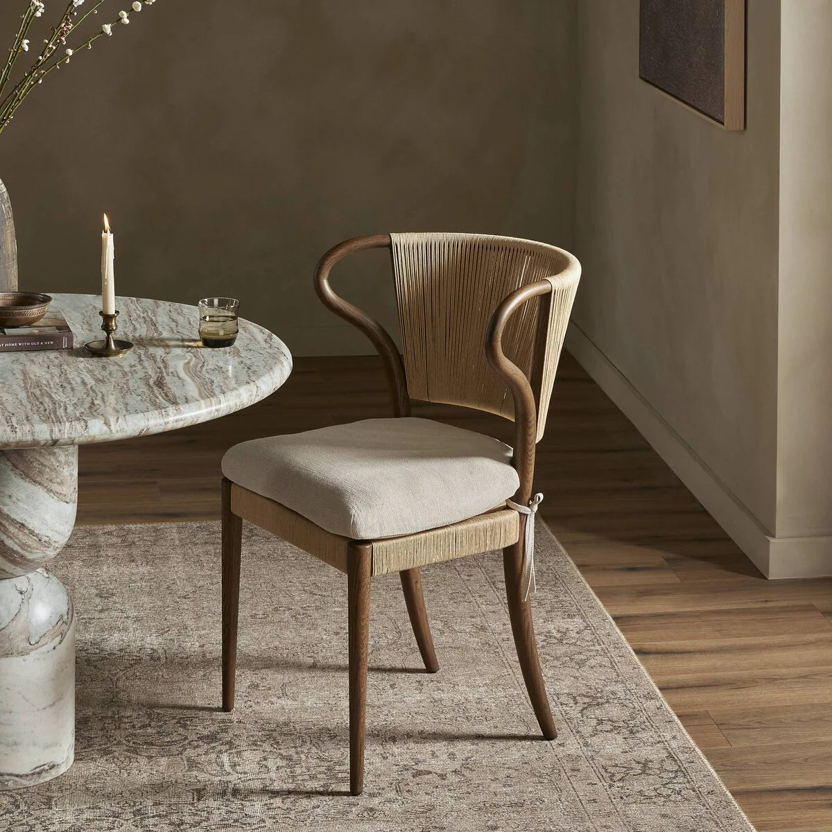 Luxury Modern Amira Dining Chair European Style for Villa