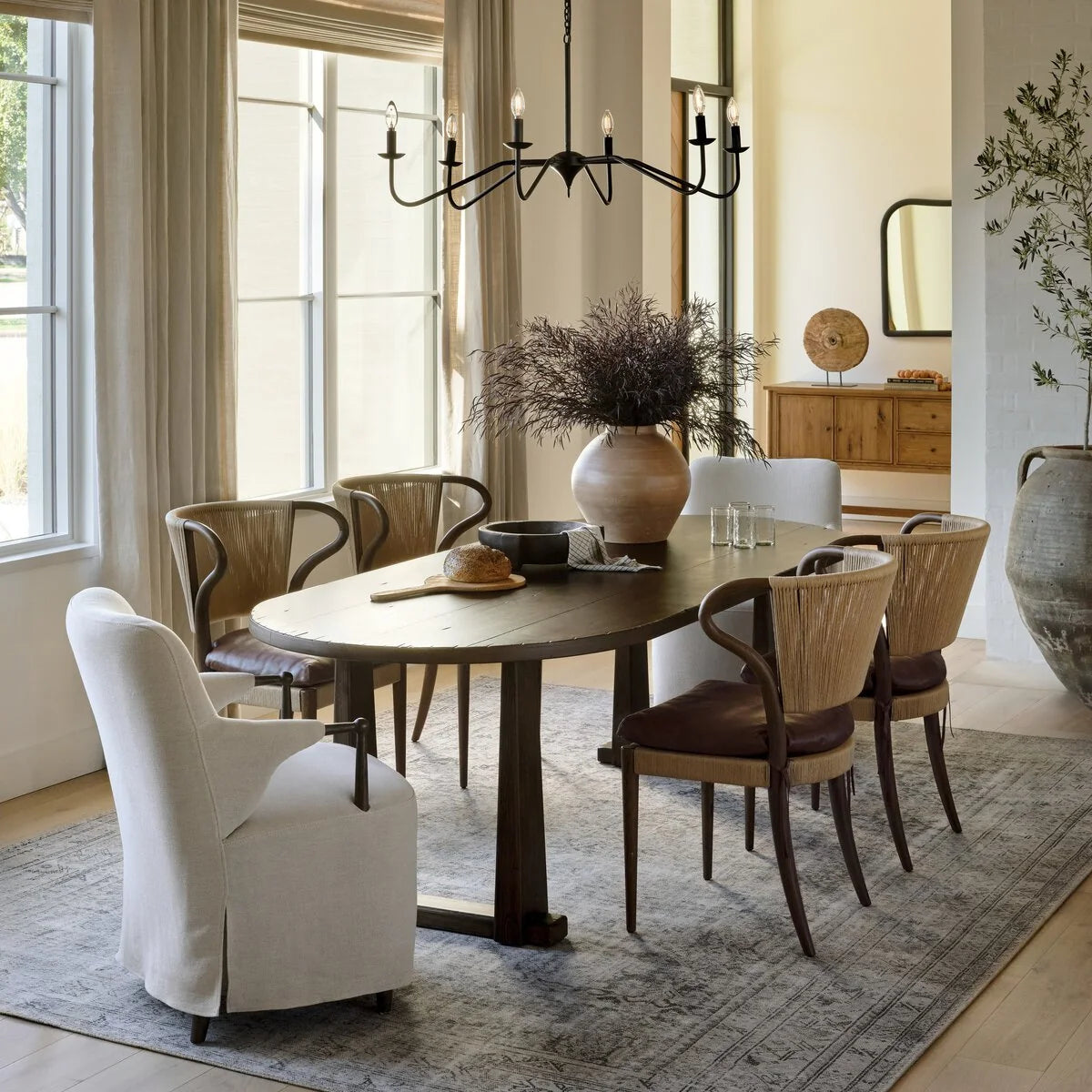 Luxury Modern Amira Dining Chair European Style for Villa