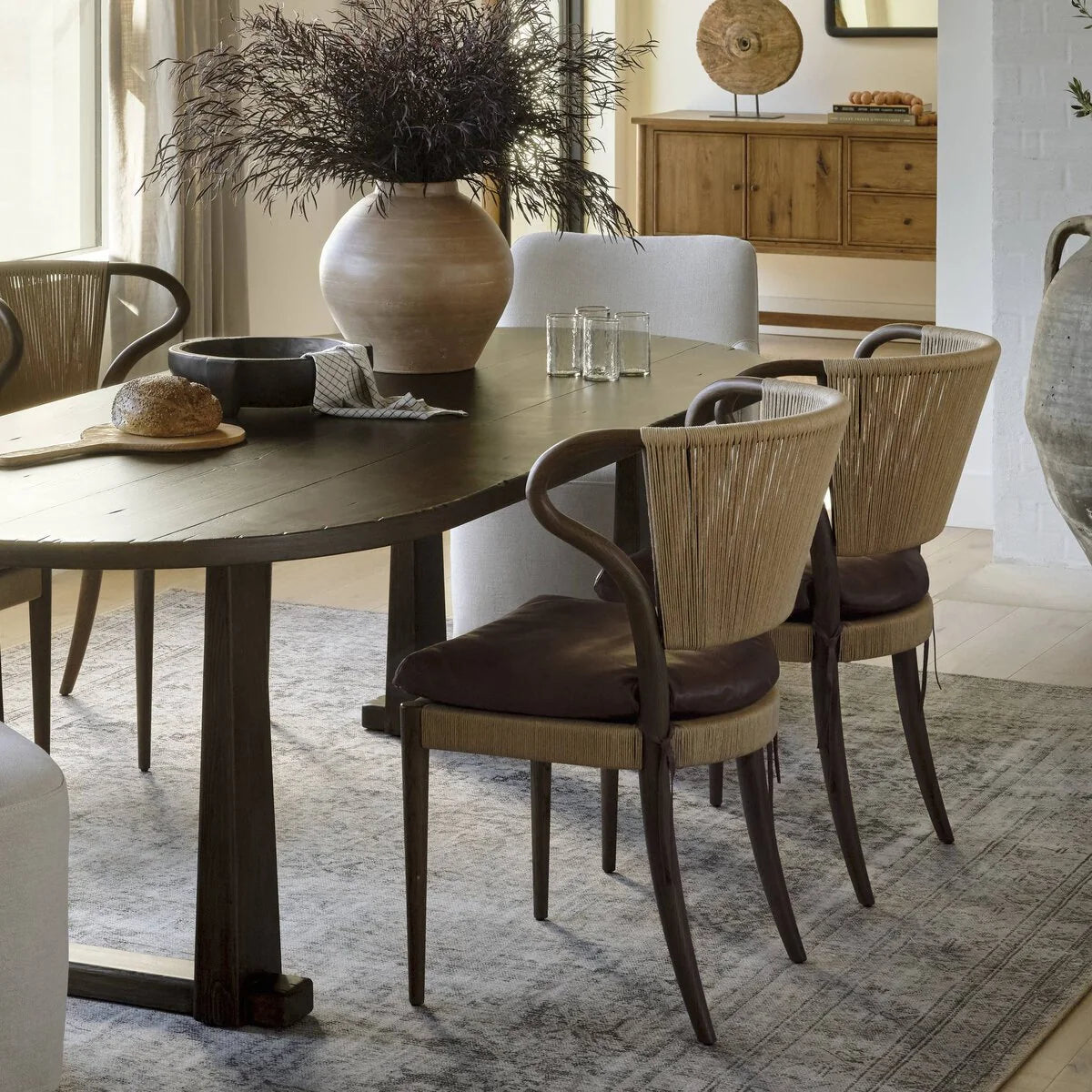Luxury Modern Amira Dining Chair European Style for Villa