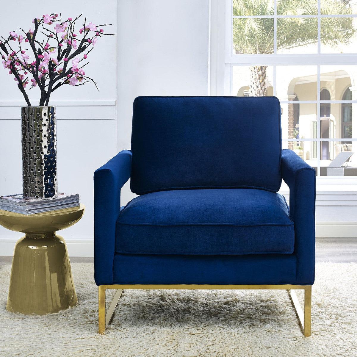 Luxury Modern Annabelle Accent Chair European Style for Villa