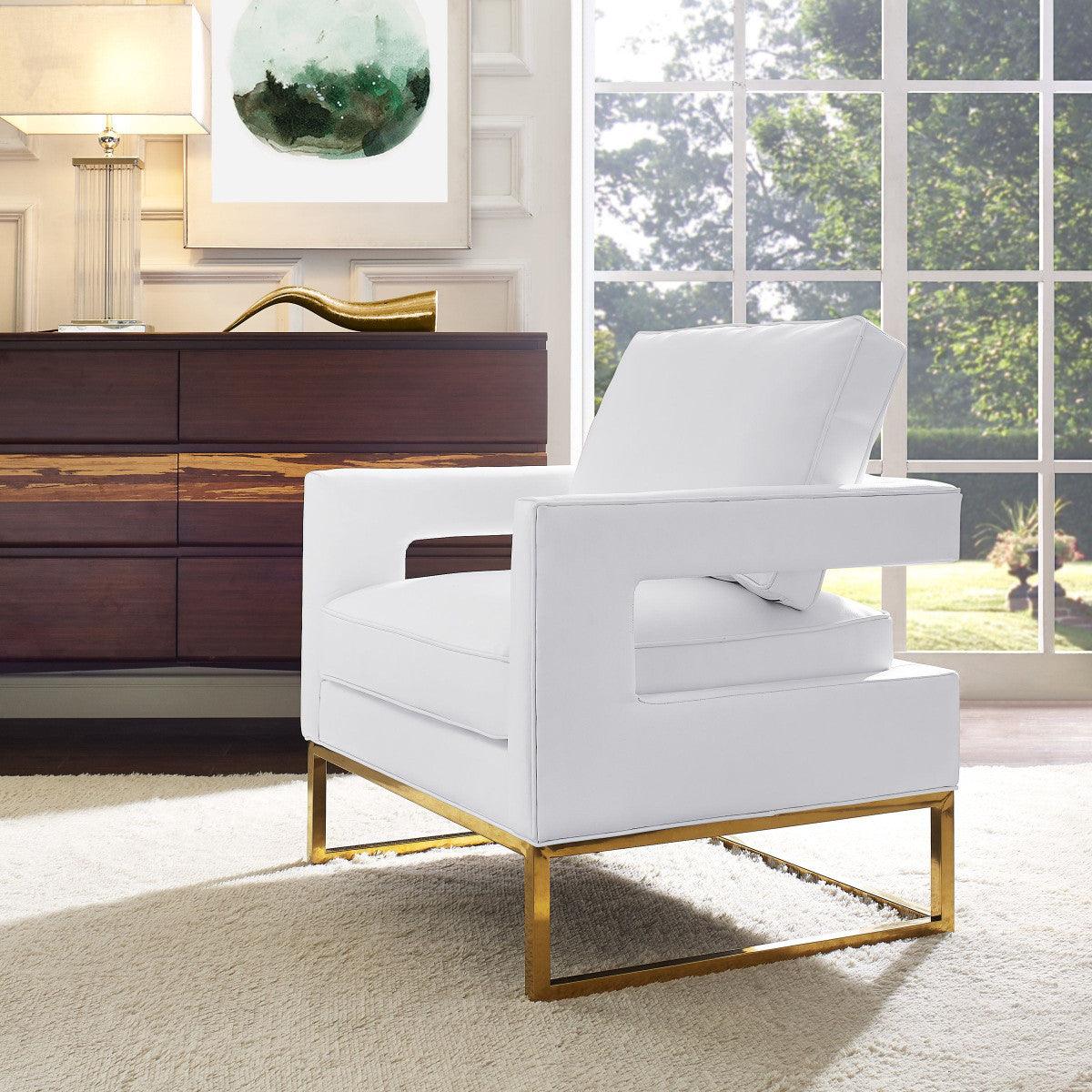 Luxury Modern Annabelle Accent Chair European Style for Villa