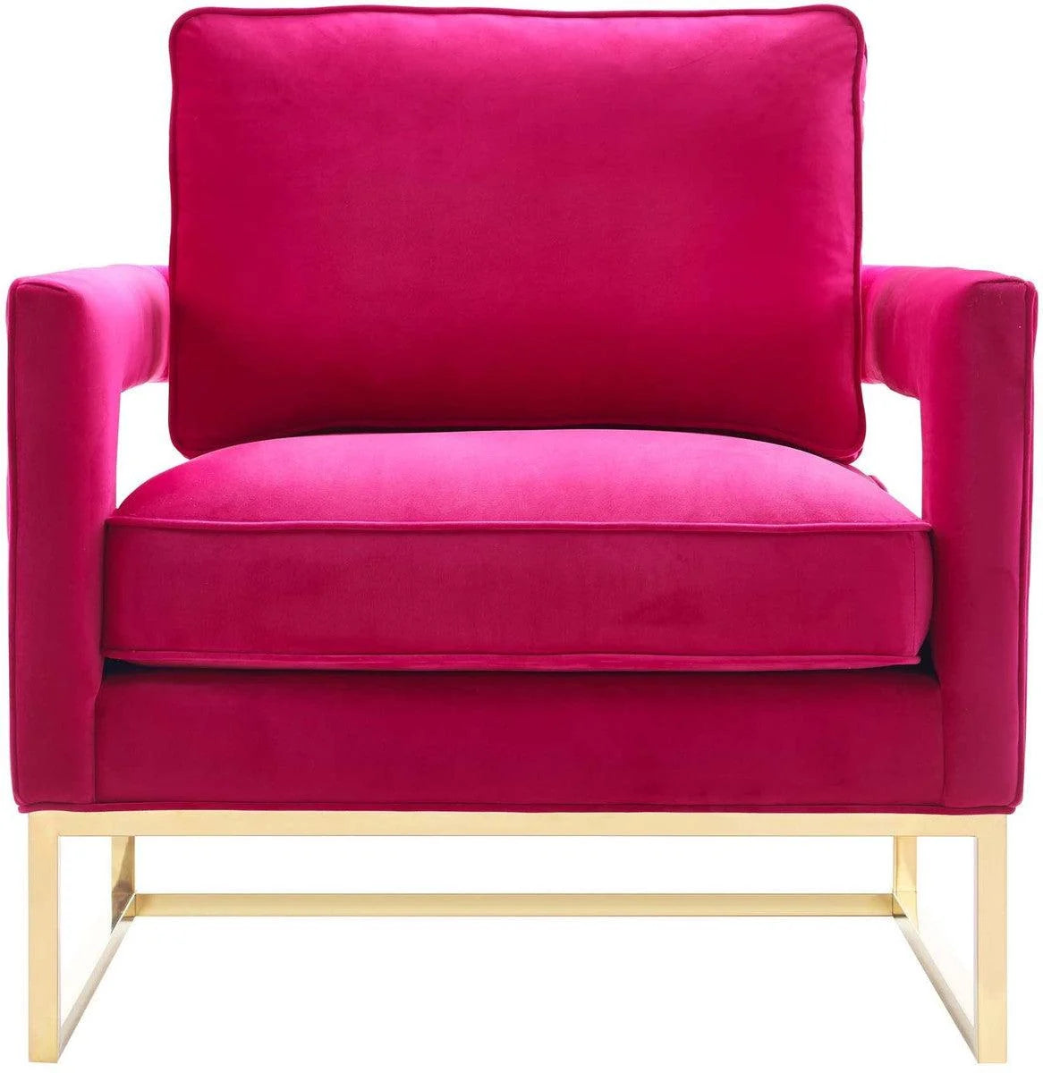 Luxury Modern Annabelle Velvet Accent Chair European Style for Villa