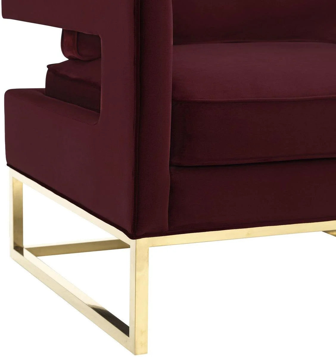Luxury Modern Annabelle Velvet Chair European Style for Villa