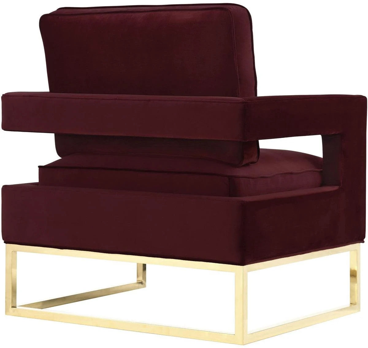 Luxury Modern Annabelle Velvet Chair European Style for Villa