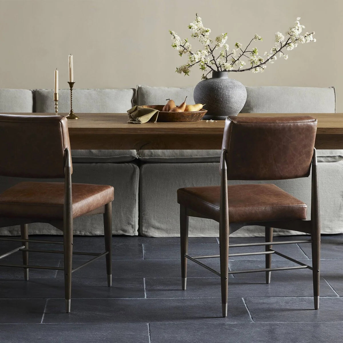 Luxury Modern Anton Dining Chair European Style for Villa