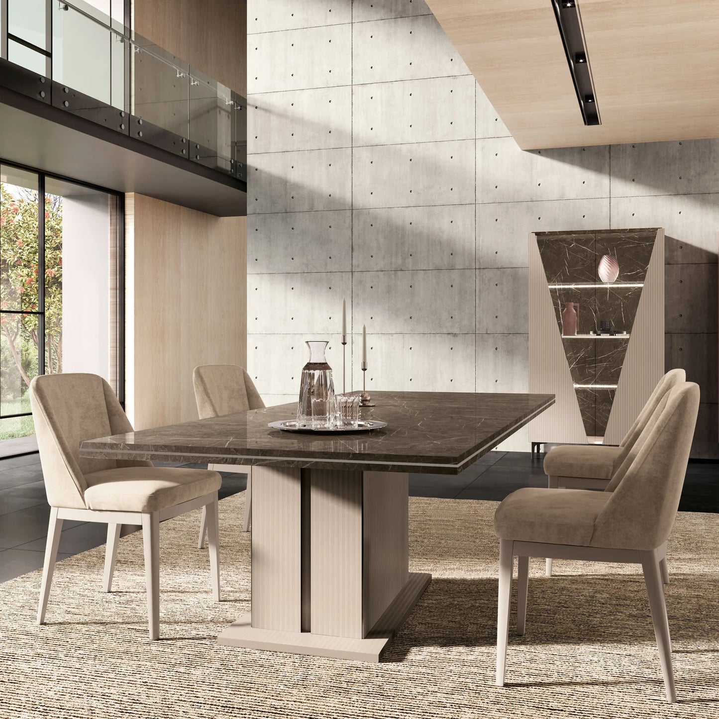 Luxury Modern Ara Dining Chair European Style for Villa