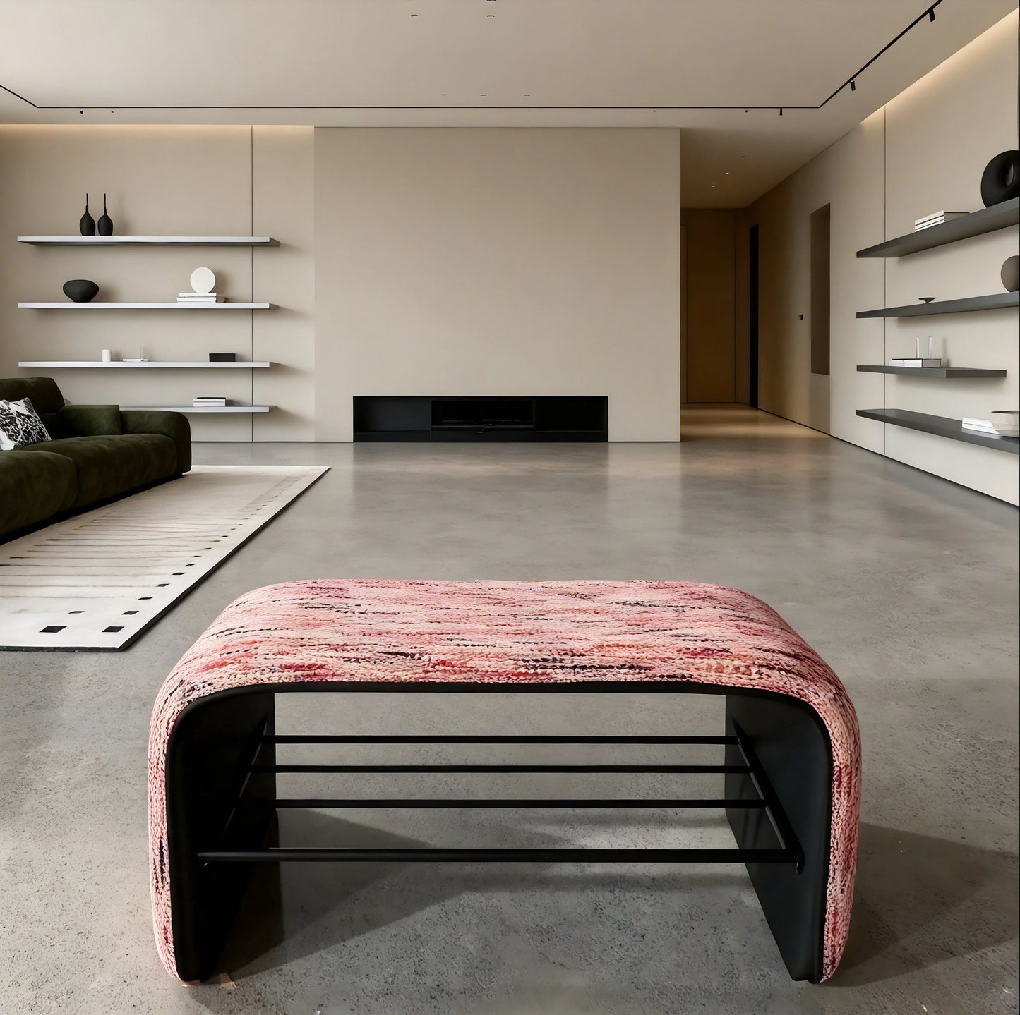 Luxury Modern Arcette Bench European Style for Villa