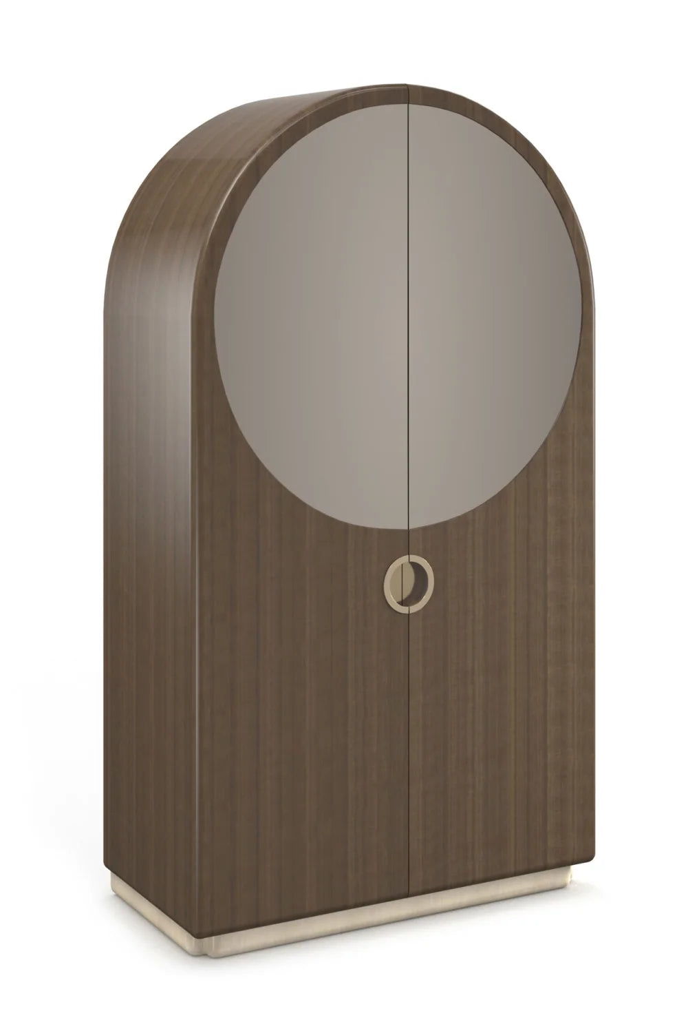 Luxury Modern Arched 2-Door Cabinet European Style for Villa