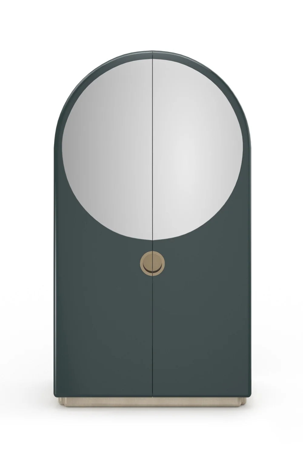 Luxury Modern Arched 2-Door Cabinet European Style for Villa
